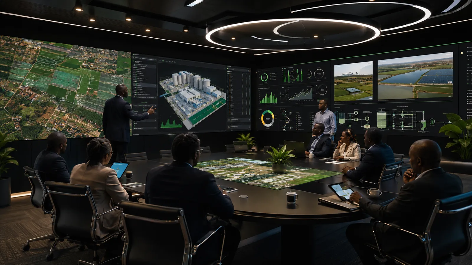 Illustrative digital design and platform control environment