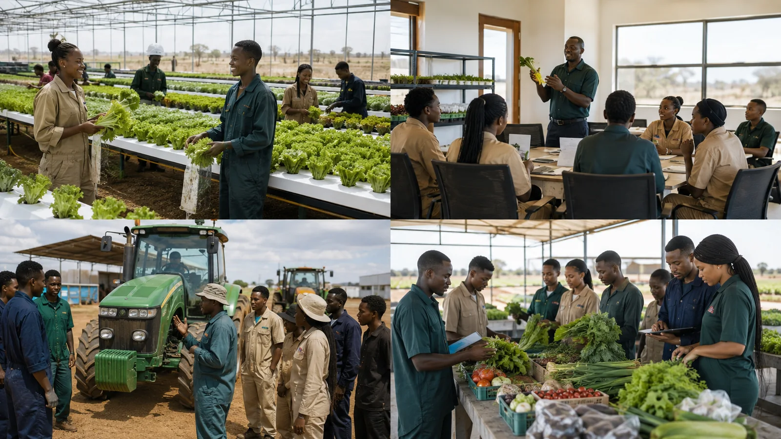 Illustrative food technology skills and innovation campus